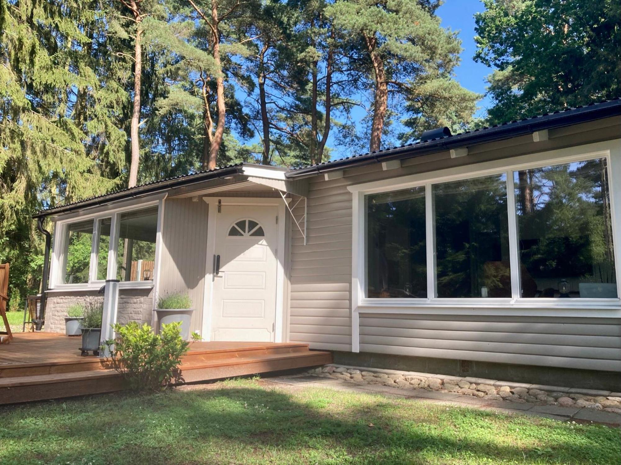 Nordic Relax House - Woodhouse Villa Sjöbo Kültér fotó